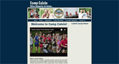 Desktop Screenshot of campcalvin.com